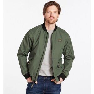 LL Bean 3 season bomber jacket